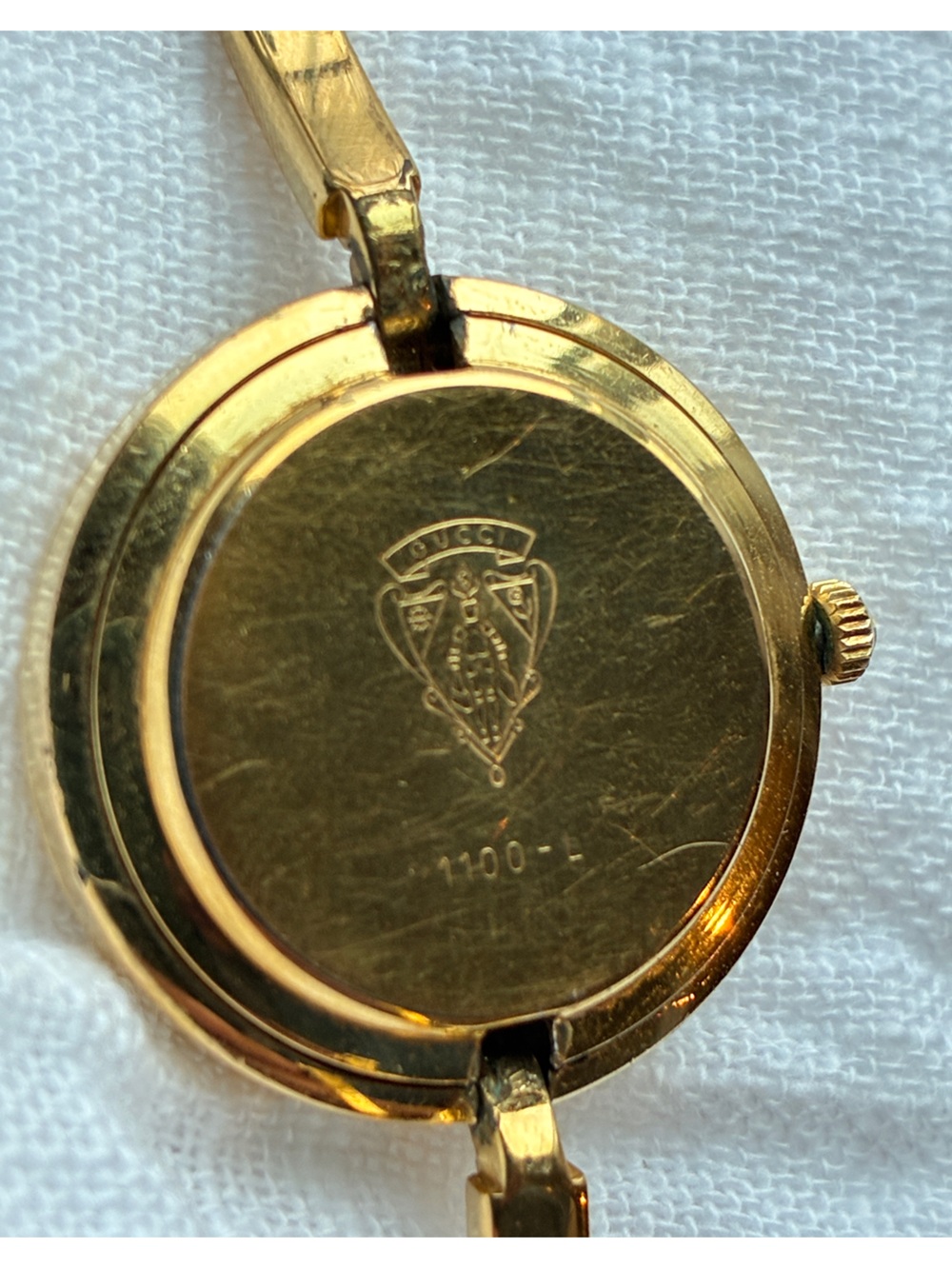 Vintage Gucci 1100-L Bezel Watch - Picture 6 of 10